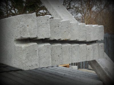 Concrete Gravel Board 9’5″ x 6″ Smooth Faced