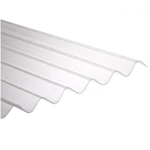 Corrugated Roofing Sheet Clear 1MM