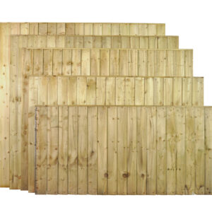 Green Close Board Heavy Duty Featheredge Panel