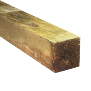 Green Morticed Post 100MM X 100MM 2.4M